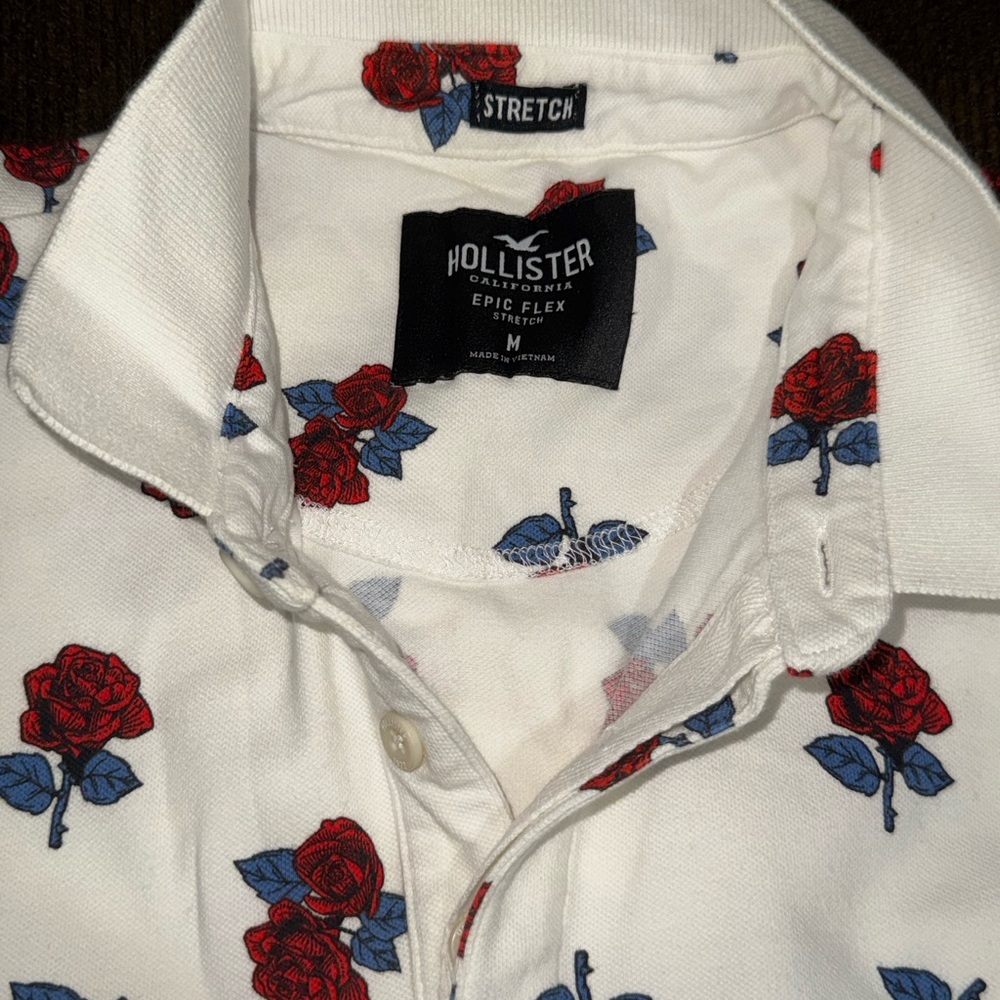 Hollister Polo I “Epic Flex Stretch Fabric I Size M